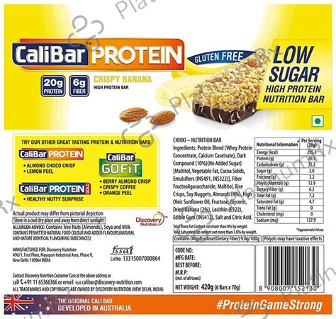 CaliBar Protein – Uses, Price, Side Effects | PlatinumRx