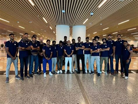 Indian Men's Basketball Team Heads to Dubai for Exposure Tour