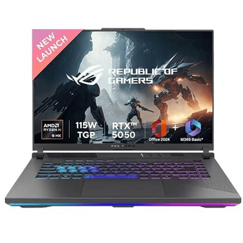 Laptops :: Asus Laptop :: Asus ROG Strix G16 Gaming Laptop | AMD Ryzen ...