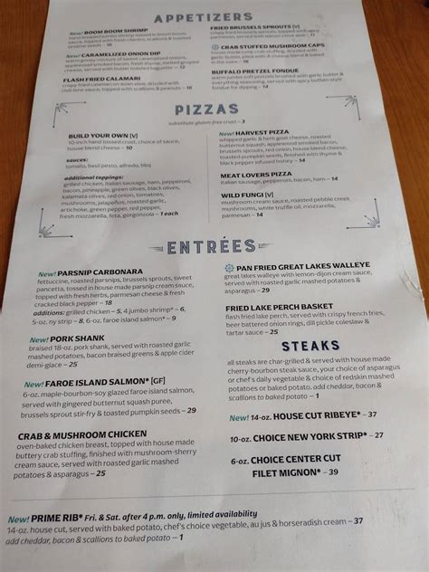 Menu at The Butler pub & bar, Saugatuck, 40 Butler St