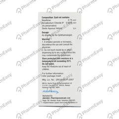 Buy Nepaflo 0.1 % Eye Drop (5) Online at Flat 15% OFF | PharmEasy