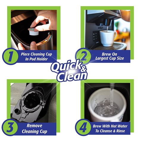 Snapklik.com : Quick & Clean 12-Pack Keurig Cleaning Pods - K Cup ...