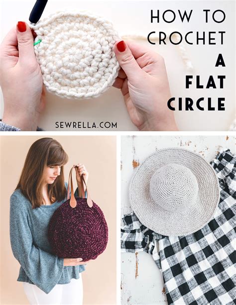 Image result for Crochet Flat Circle Pattern Tutorial