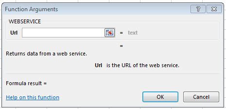 Image result for Web Service Formula Excel