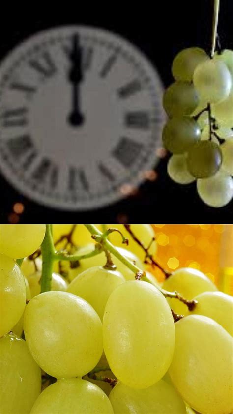 New Year eat 12 grapes | नवीन वर्षाच्या मध्यरात्री १२ द्राक्षे का खातात ...