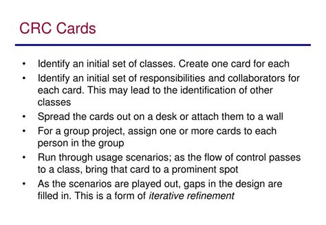 CRC Cards Example 的图像结果