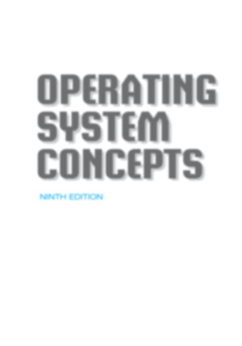 Image result for Operating System 9th Edition