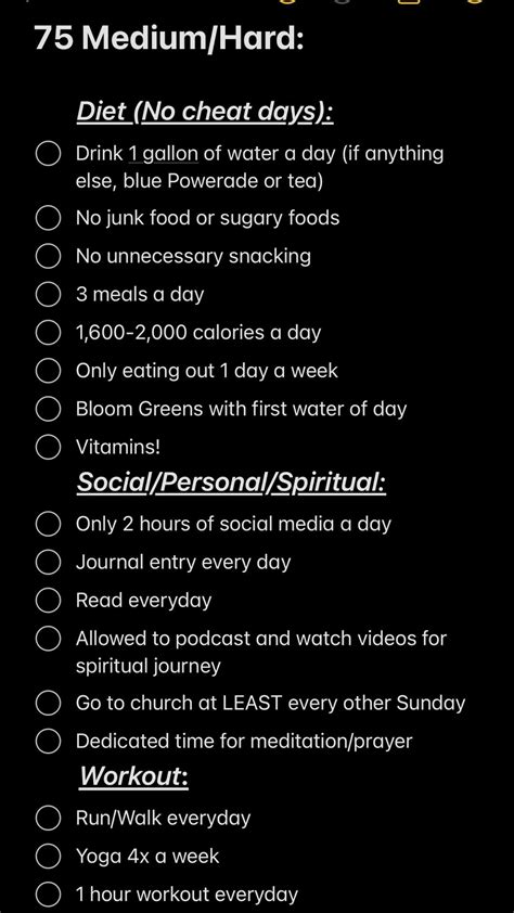 75 hard challenge – Artofit