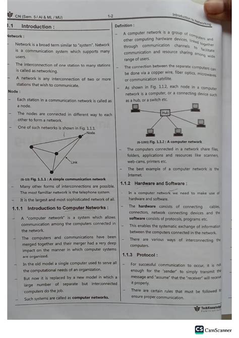 Introduction to Networking (CN) - CN (Sem. Introduction to Networking 1 ...
