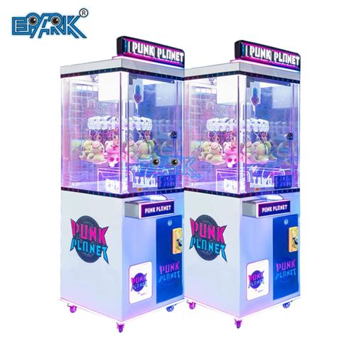 Coin Operated Kid Clip Gift Clamp Prize Claw Toy Vending Machine Snack ...