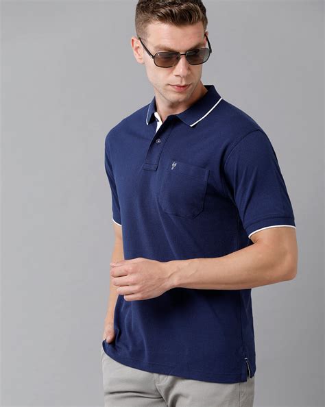 Classic polo Men's Orange Smart Double Pique Polo Half Sleeve Authentic ...