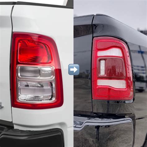 DODGE RAM 5TH GEN RAM 2500/3500 OEM INCANDESCENT TAIL TO OEM LED TAIL – SQUARE1 OFFROAD