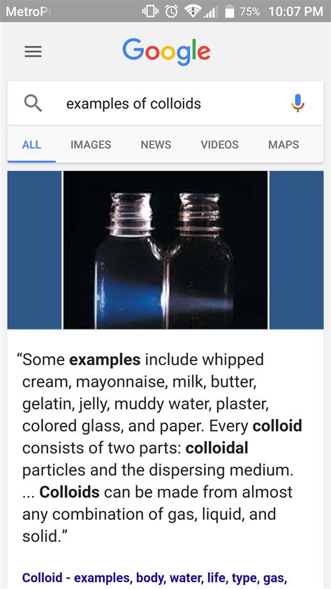 Examples Of Colloids