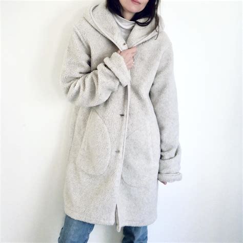 Oversized cocoon fleece jacket. Cozy oversized... - Depop