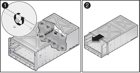 Remove the Rear Chassis Subassembly - SPARC T8-4 Server Service Manual