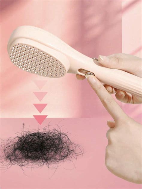 Telescopic Cleansing Comb Hairdressing Comb, Rotating Telescopic Comb ...