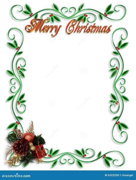 Pretty Christmas Border Designs