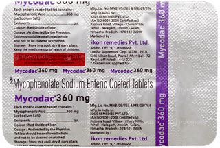 Mycodac 360mg Tablet 10 - Uses, Side Effects, Dosage, Price | Truemeds