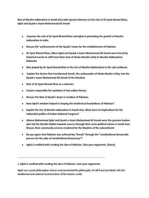 Sir Syed Ahmad Khan (1817–1898), whose vision (Two-nation theory) formed the basis of Pakistan