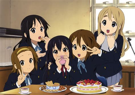 K-ON! HD Wallpaper: Sweet Moments with the Girls