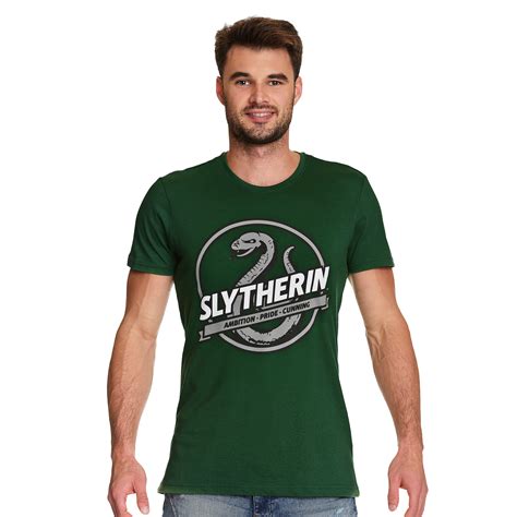 Slytherin House Values T-Shirt green - Harry Potter | Elbenwald