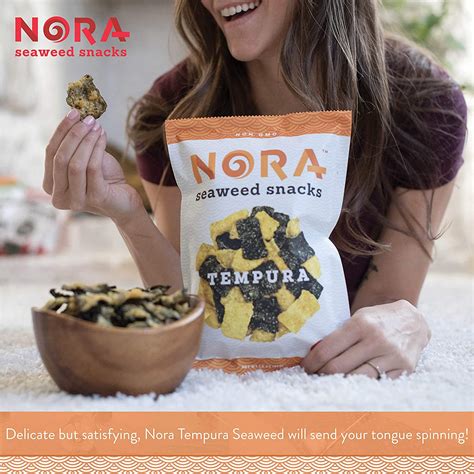 Tempura Original Seaweed Snacks by Nora (6) – Accesorios-Mexicali