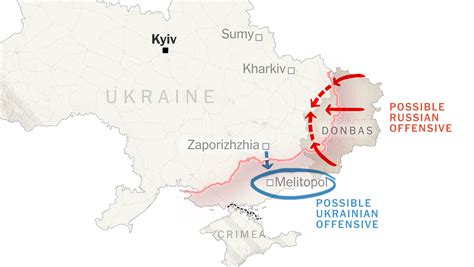 Mapping What Ukraine and Russia Want in the War’s Next Stage - The New ...