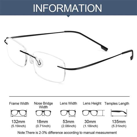 Titanium Rimless Glasses Frame Men – Lightweight Durable Eyewear | JACK ...