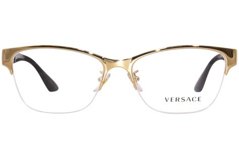 Versace Eyeglasses Women's VE1270 1002 Gold 54-16-140mm | JoyLot.com