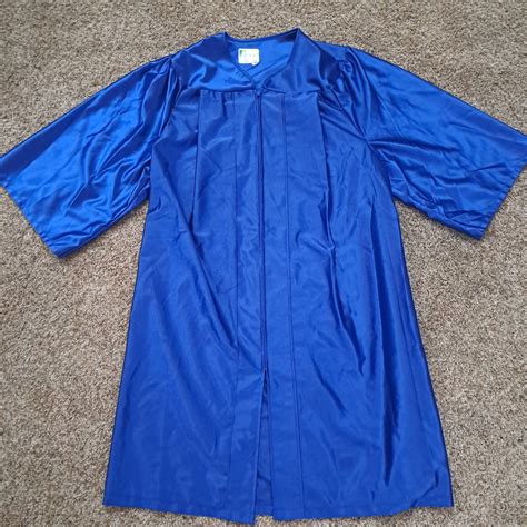 Herff Jones Blue Graduation Gown - Robe Costume - Cho… - Gem
