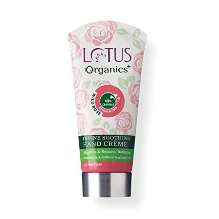 Buy Lotus Organics+ Divine Soothing Hand Cream - Wild Rose | For Skin ...