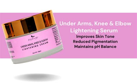 The Wellness Shop - Under Arms, Knee and Elbow Lightening Cream - All ...