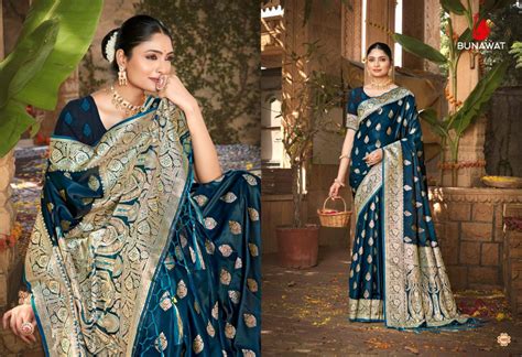 Bunawat Taramani Silk Wedding Saree Collection
