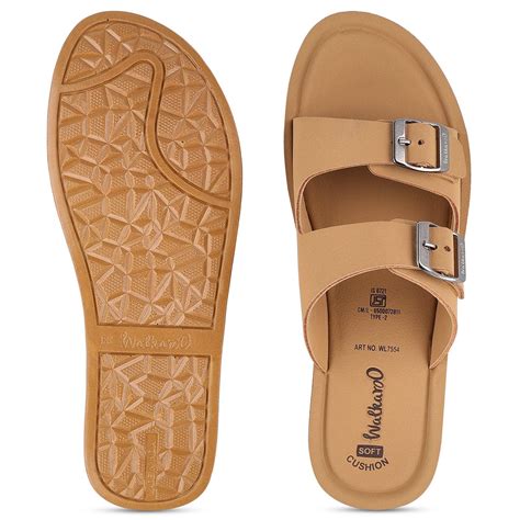 Buy Women's Daily Wear Sandals WL7554 Beige Online at Best Price in ...