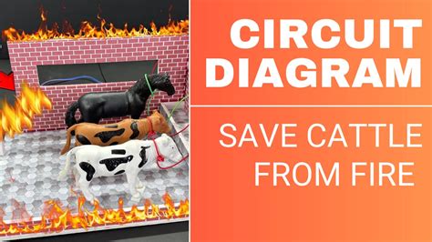 Save Cattle from Fire Project Circuit Diagram – Harish Projects