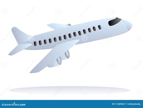 Airplane Take Off Clipart