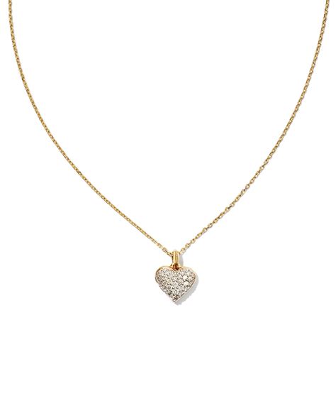 14k Gold Heart Necklace