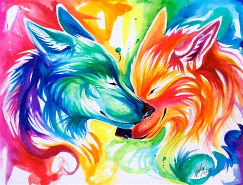 Beautiful Wolves Drawing 的图像结果