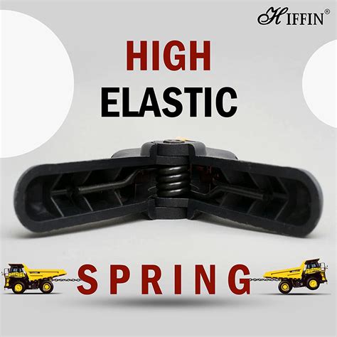 HIFFIN® 2 PCS Photography Backdrop Support Spring Clamp 4.3"/11cm for