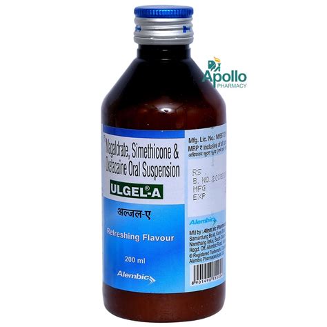 Ulgel A Liquid | Uses, Side Effects, Price | Apollo Pharmacy