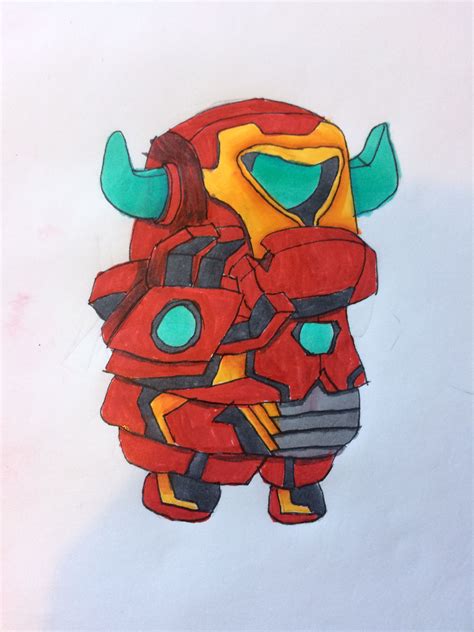 Mini Pekka Drawing - Passion flower is The Best