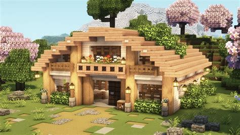 Cottagecore Barn Minecraft Tutorial 的图像结果