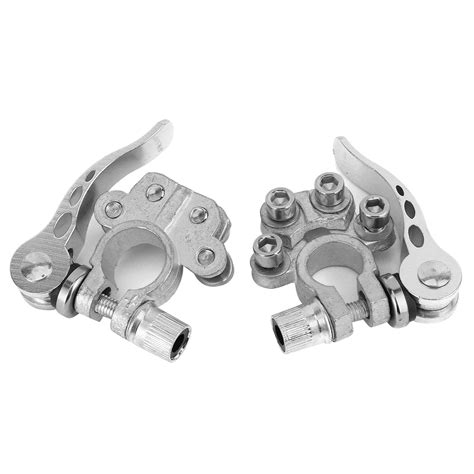 3NH® 2PCs Battery Terminal Connectors, Positive Negative Battery ...