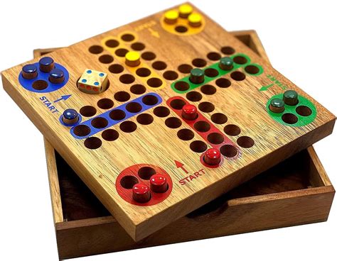 Winshare Puzzles and Games Buy Classic Wooden Ludo Board Game Online ...