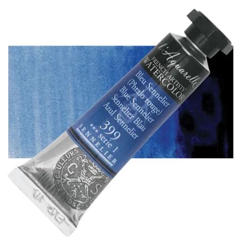 htconline.in| Sennelier l'Aquarelle Watercolor 10ml Blue Sennelier