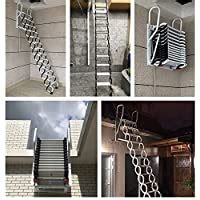TECHTONGDA Attic Extension Loft Ladder Stairs for Folding Ceiling Pull ...