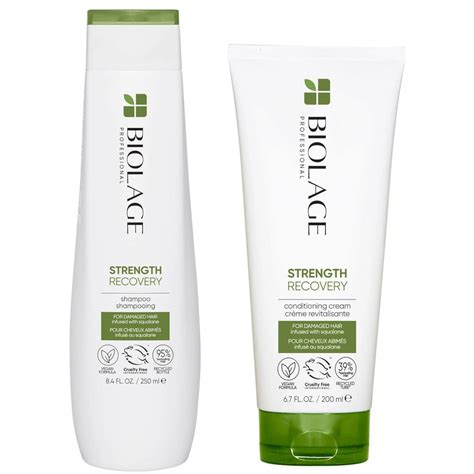 Biolage Professional Strength Recovery Vegan Cleansing Shampoo and ...