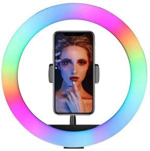 FRYSKA 360° Rotatable Photography Dimmable Studio Lighting 10 Inch ...