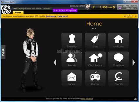 IMVU — скачать бесплатно последнюю версию для Windows