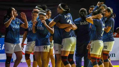 Indian women’s kabaddi team plays out 34-34 draw against Chinese Taipei